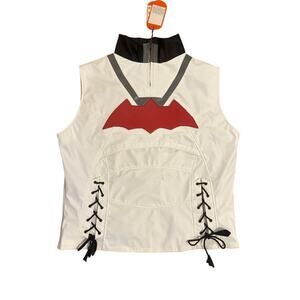 NWT XL Laverapelle Batman Arkham Knight Jason Todd Red Hood Genuine Leather Vest